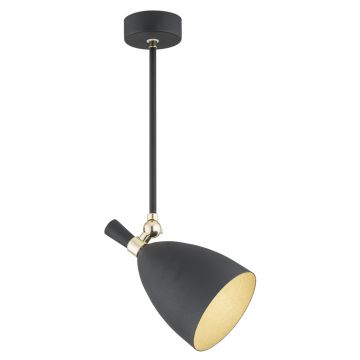 Lustra directionabila design modern CHARLOTTE negru