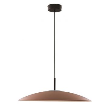 Lustra LED design modern POLIFEMO maro, 60cm
