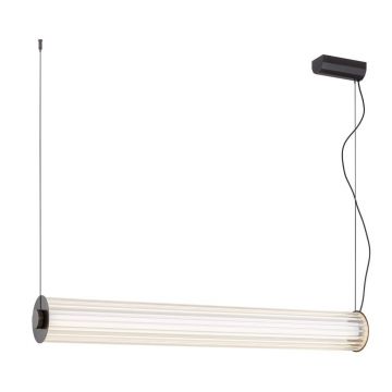 Lustra LED eleganta realizata manual Hampton titan periat