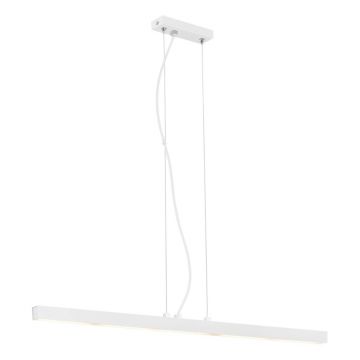 Lustra LED suspendata design minimalist VERMONT alba