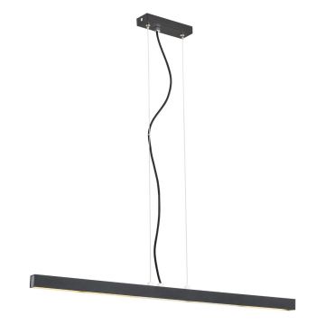 Lustra LED suspendata design minimalist VERMONT neagra