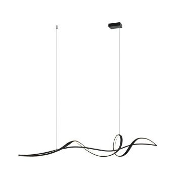 Lustra LED suspendata design modern decorativ Minimal negru