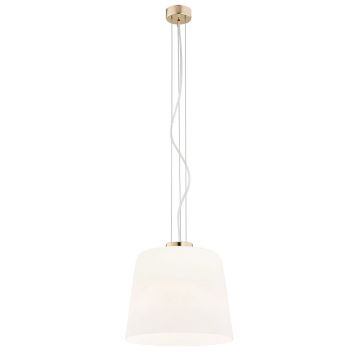 Lustra/Pendul design decorativ BERKLEY alb