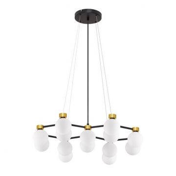 Lustra suspendata cu 14 surse de lumina DOMINO