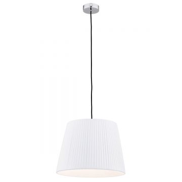 Lustra suspendata design elegant ASTI alba