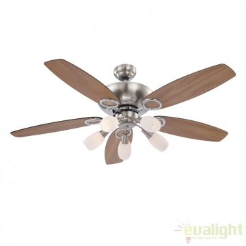 Lustra Ventilator cu palete ventilatie in doua culori JERRY 0337 GL