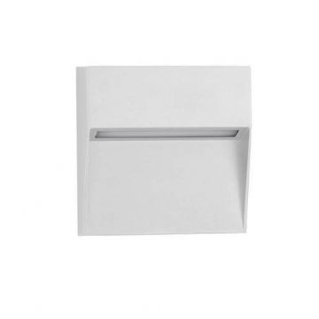 Mini Aplica LED pentru iluminat exterior IP65 RAY alba