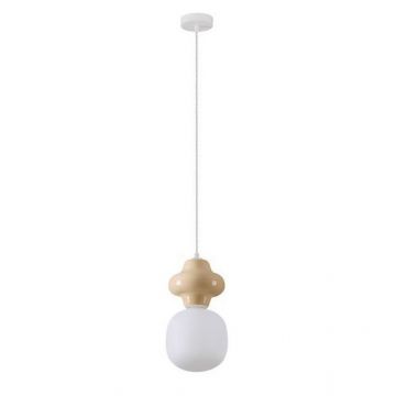 Pendul ceramic design modern CHIC galben