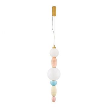 Pendul ceramic design modern LED CLEMENTINE