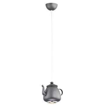 Pendul design decorativ in forma de ceainic JAMAJKA antracit