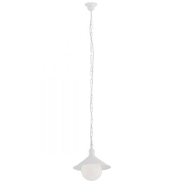 Pendul exterior stil clasic ERBA BIS alb