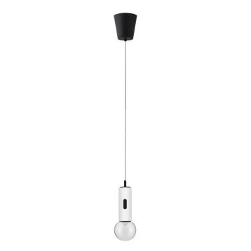 Pendul LED design minimalist CHRONOS alb