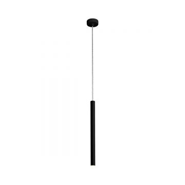 Pendul LED design minimalist LOYA, negru mat