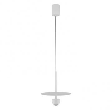 Pendul LED stil minimalist EDEM alb