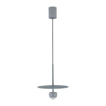 Pendul LED stil minimalist EDEM gri