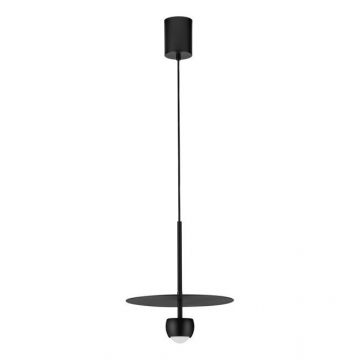 Pendul LED stil minimalist EDEM negru
