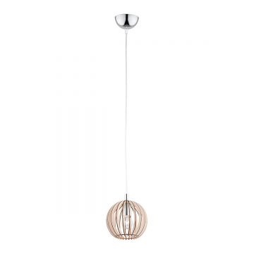 Pendul lemn design scandinav PORTORYKO maro 17cm