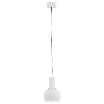 Pendul, Lustra suspendata design minimalist SINES 14cm, alb
