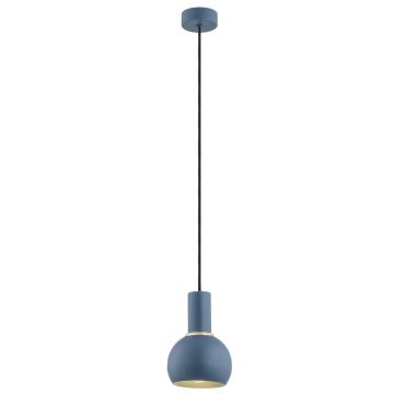 Pendul, Lustra suspendata design minimalist SINES 14cm, blue