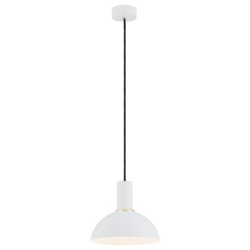 Pendul, Lustra suspendata design minimalist SINES 22cm, alb