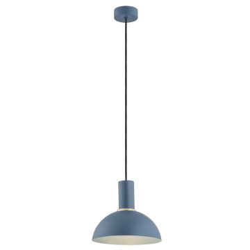 Pendul, Lustra suspendata design minimalist SINES 22cm, blue