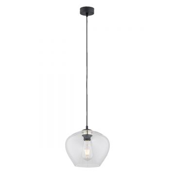 Pendul sticla design decorativ KALIMERA 24cm transparent