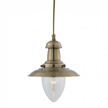 Pendul stil industrial Fisherman alama antic 5787AB SRT