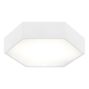 Plafoniera LED moderna design hexagonal ARIZONA 22,5W alba