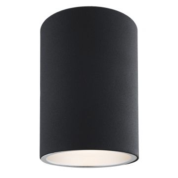 Spot aplicat tavan TYBER rotund 9cm negru