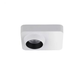 Spot LED aplicat stil minimalist KEDROS alb
