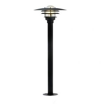 Stalp exterior H-116cm, IP44 Lonstrup 32 negru 71428003NL