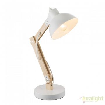 Veioza / Lampa de masa moderna Tongariro alba 21502 GL