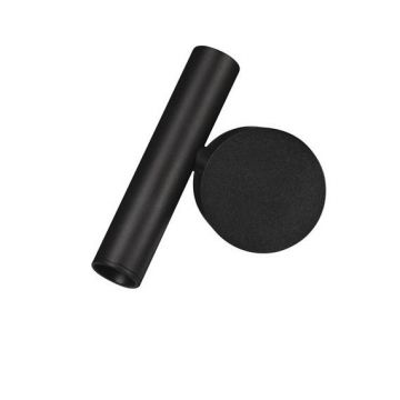 Aplica cu Spot LED directionabil stil minimalist CICLO negru, NVL-9540283