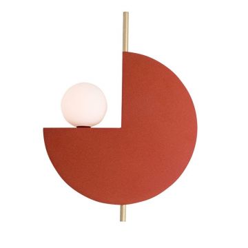 Aplica de perete design decorativ Kely terracotta