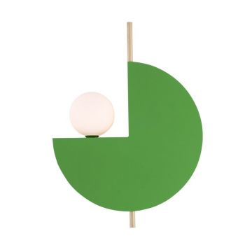 Aplica de perete design decorativ Kely verde