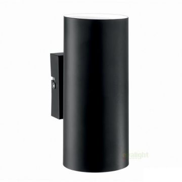 Aplica de perete moderna, finisaj negru, LOOK AP2 NERO