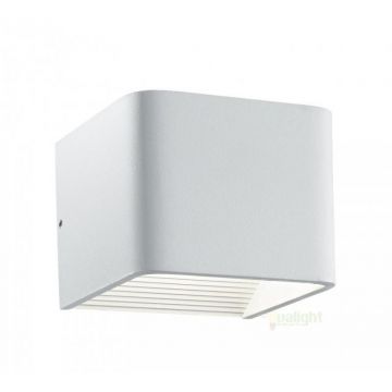 Aplica de perete moderna, iluminat LED up-and-down, CLICK AP D10 BIANCO 051444