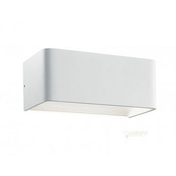 Aplica de perete moderna, iluminat LED up-and-down, CLICK AP D20 BIANCO 017518