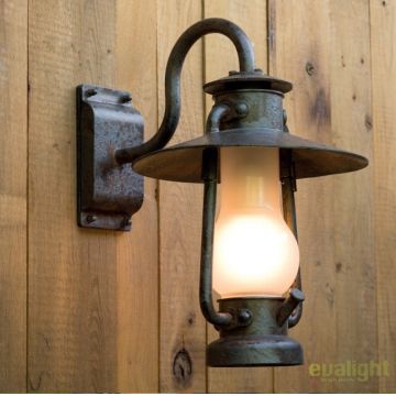 Aplica design rustic iluminat exterior din fier forjat WL 3441