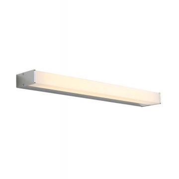 Aplica LED de perete pentru baie design liniar Brand crom