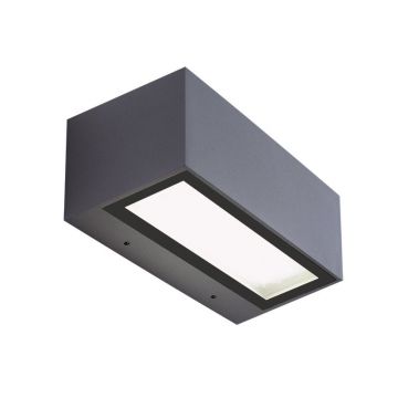 Aplica LED iluminat exterior ambiental IP65 Fannel gri