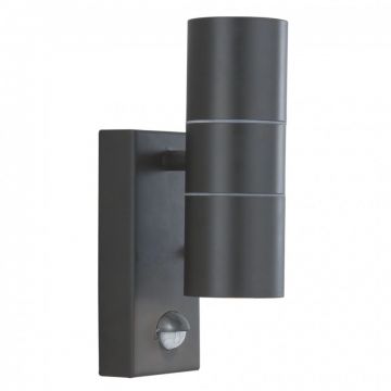 Aplica perete exterior cu senzor de miscare Up and Down 7008-2BK-LED SRT