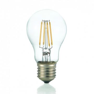 Bec LED E27 8W 3000K GOCCIA TRASPARENTE 119571
