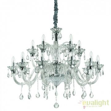 Candelabru 15 brate, diametru 95cm COLOSSAL SP15 TRASPARENTE 114170