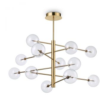 Candelabru design clasic EQUINOXE SP12 OTTONE, D-124cm 200125