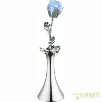 Lampa de masa decorativa, trandafir cu iluminat LED RGB JIMMY 28112 GL