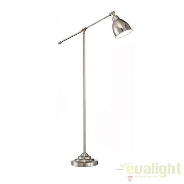 Lampadar, lampa de podea cu brat reglabil, finisaj nickel, NEWTON PT1 015286