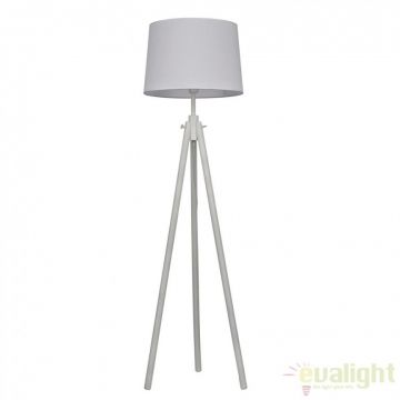 Lampadar, lampa de podea cu trepied YORK PT1 BIANCO 121406