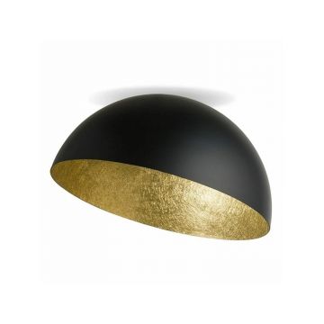 Lustra aplicata design decorativ Doris D-50cm negru/auriu