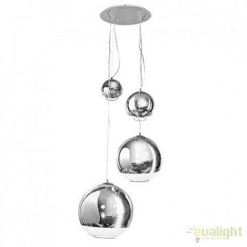 Lustra design modern Silver Ball 4